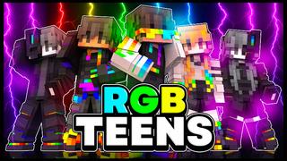 Thumbnail of the Minecraft Bedrock Marketplace product RGB Teens created by 2-Tail Productions.
