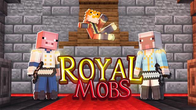 Thumbnail of the Minecraft Bedrock Marketplace product Royal Mobs created by 2-Tail Productions.