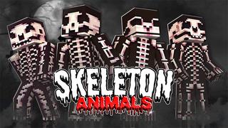 Thumbnail of the Minecraft Bedrock Marketplace product Skeleton Animals created by 2-Tail Productions.