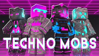 Thumbnail of the Minecraft Bedrock Marketplace product Techno Mobs created by 2-Tail Productions.