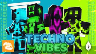 Thumbnail of the Minecraft Bedrock Marketplace product Techno Vibes created by 2-Tail Productions.
