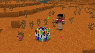 Screenshot of the Minecraft Bedrock Marketplace product TNT created by 2-Tail Productions.