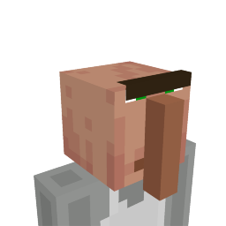 Thumbnail of the Minecraft Bedrock Marketplace product Villager Head created by 2-Tail Productions.