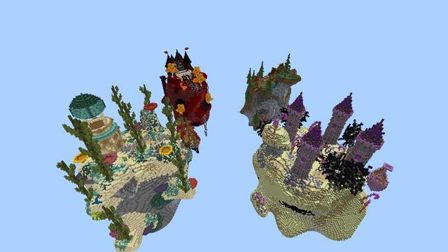 Screenshot of the Minecraft Bedrock Marketplace product Advanced Skyblock created by 4KS Studios.