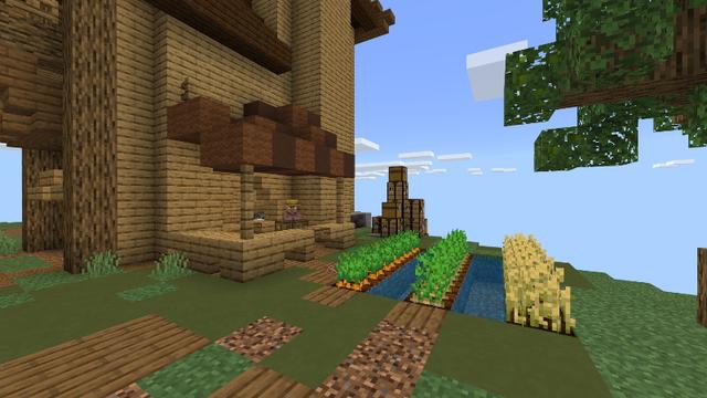 Screenshot of the Minecraft Bedrock Marketplace product Advanced Skyblock created by 4KS Studios.