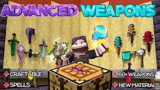 Thumbnail of the Minecraft Bedrock Marketplace product Armas Avançadas created by 4KS Studios.