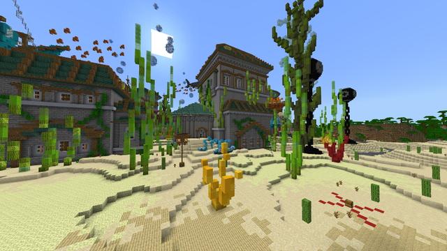 Screenshot of the Minecraft Bedrock Marketplace product Adventure of Atlantis created by 4KS Studios.