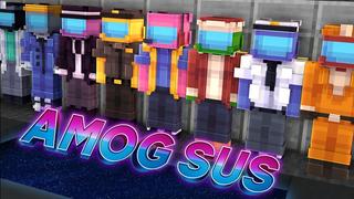 Thumbnail of the Minecraft Bedrock Marketplace product Amog Sus created by 4KS Studios.