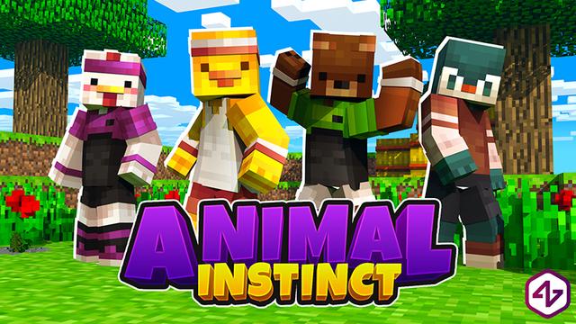 Thumbnail of the Minecraft Bedrock Marketplace product Animal Instinct created by 4KS Studios.