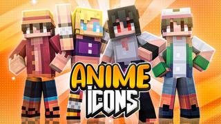 Thumbnail of the Minecraft Bedrock Marketplace product Anime Icons created by 4KS Studios.