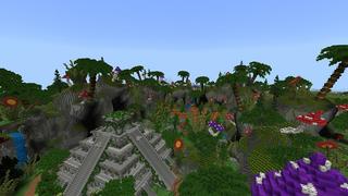 Screenshot of the Minecraft Bedrock Marketplace product Aztec Base created by 4KS Studios.