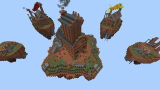 Screenshot of the Minecraft Bedrock Marketplace product BED WARS created by 4KS Studios.