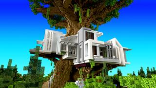 Thumbnail of the Minecraft Bedrock Marketplace product Billionaire Tree House created by 4KS Studios.