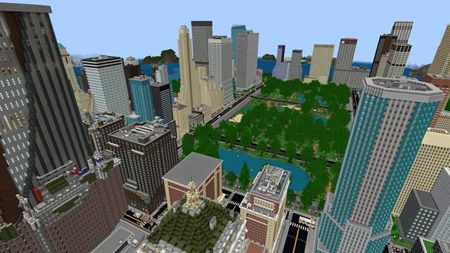 Screenshot of the Minecraft Bedrock Marketplace product Billionaires' Row created by 4KS Studios.