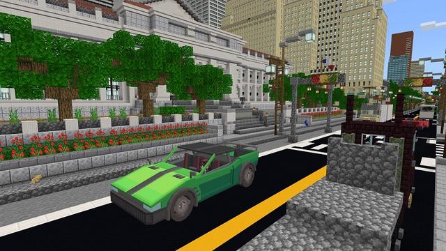 Screenshot of the Minecraft Bedrock Marketplace product Billionaires' Row created by 4KS Studios.