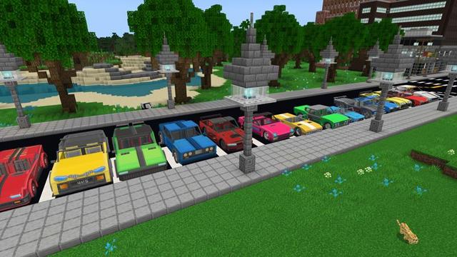 Screenshot of the Minecraft Bedrock Marketplace product Billionaires' Row created by 4KS Studios.