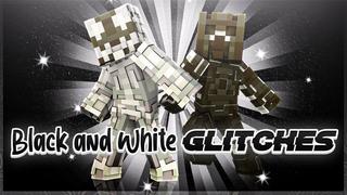 Thumbnail of the Minecraft Bedrock Marketplace product Black and White Glitches created by 4KS Studios.