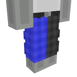 Thumbnail of the Minecraft Bedrock Marketplace product Blue and Black Pants created by 4KS Studios.