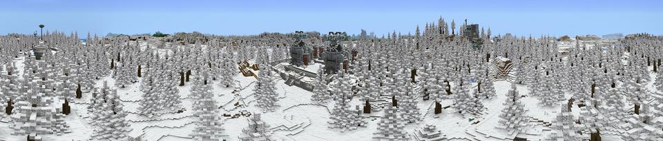 Panorama of the Minecraft Bedrock Marketplace product Bunker Base Busters created by 4KS Studios.
