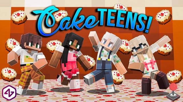 Thumbnail of the Minecraft Bedrock Marketplace product Cake Teens! created by 4KS Studios.