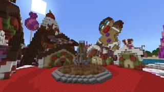 Screenshot of the Minecraft Bedrock Marketplace product Candy Island created by 4KS Studios.