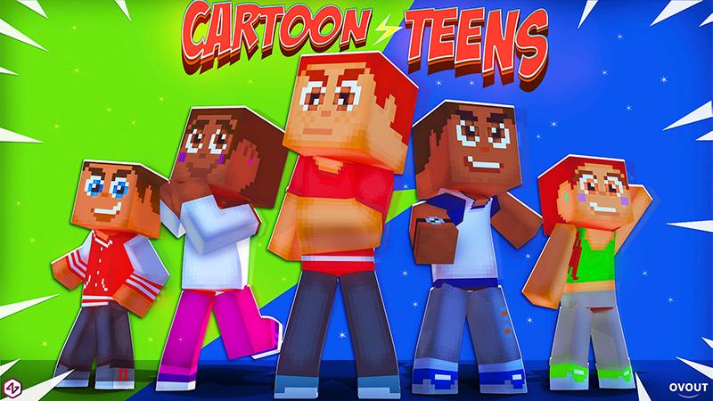 Cartoon Teens by 4KS Studios | CHUNK - Minecraft Bedrock Marketplace ...
