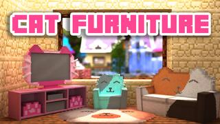 Thumbnail of the Minecraft Bedrock Marketplace product Cat Furniture created by 4KS Studios.