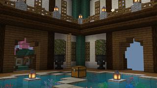 Screenshot of the Minecraft Bedrock Marketplace product Cherry Islands created by 4KS Studios.