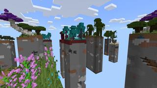 Screenshot of the Minecraft Bedrock Marketplace product Chunk Challenge created by 4KS Studios.