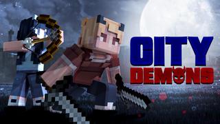 Thumbnail of the Minecraft Bedrock Marketplace product City Demons created by 4KS Studios.