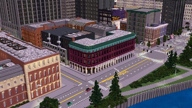 Screenshot of the Minecraft Bedrock Marketplace product City Life created by 4KS Studios.