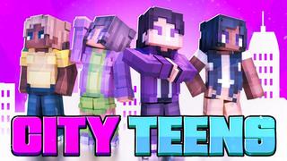 Thumbnail of the Minecraft Bedrock Marketplace product City Teens created by 4KS Studios.