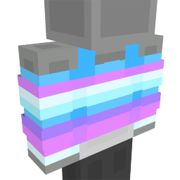 Thumbnail of the Minecraft Bedrock Marketplace product Cotton Candy Blouse created by 4KS Studios.