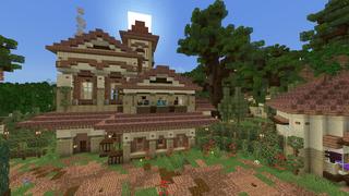 Screenshot of the Minecraft Bedrock Marketplace product Cozy Mansions created by 4KS Studios.