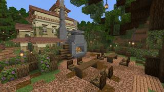 Screenshot of the Minecraft Bedrock Marketplace product Cozy Mansions created by 4KS Studios.