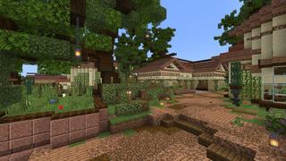Screenshot of the Minecraft Bedrock Marketplace product Cozy Mansions created by 4KS Studios.