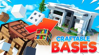 Thumbnail of the Minecraft Bedrock Marketplace product Craftable Bases created by 4KS Studios.