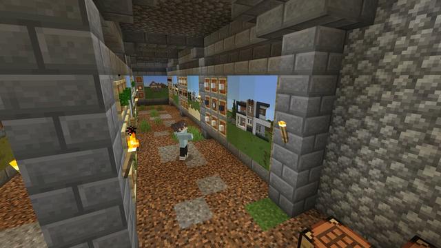 Screenshot of the Minecraft Bedrock Marketplace product Craftable Houses created by 4KS Studios.