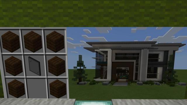 Screenshot of the Minecraft Bedrock Marketplace product Craftable Millionaire Mansions created by 4KS Studios.