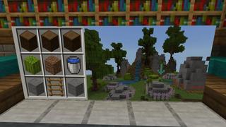 Screenshot of the Minecraft Bedrock Marketplace product Craftable Secret Bases created by 4KS Studios.