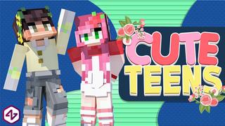 Thumbnail of the Minecraft Bedrock Marketplace product Cute Fruit Teens created by 4KS Studios.