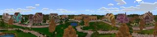 Panorama of the Minecraft Bedrock Marketplace product Cute Modern Furniture created by 4KS Studios.