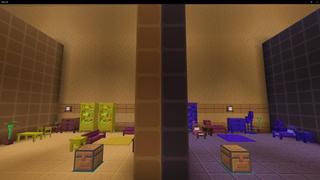 Screenshot of the Minecraft Bedrock Marketplace product Cute Modern Furniture created by 4KS Studios.