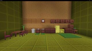 Screenshot of the Minecraft Bedrock Marketplace product Cute Modern Furniture created by 4KS Studios.