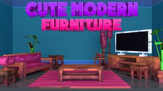 Thumbnail of the Minecraft Bedrock Marketplace product Cute Modern Furniture created by 4KS Studios.