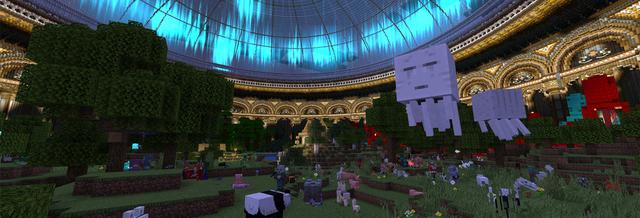 Panorama of the Minecraft Bedrock Marketplace product DAMAGE = RANDOM MOBS created by 4KS Studios.
