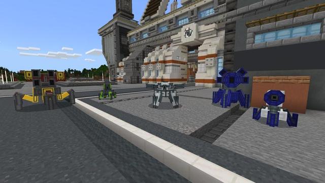 Screenshot of the Minecraft Bedrock Marketplace product Defense Labs created by 4KS Studios.