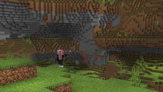 Screenshot of the Minecraft Bedrock Marketplace product Difficulty: Caves Only! created by 4KS Studios.