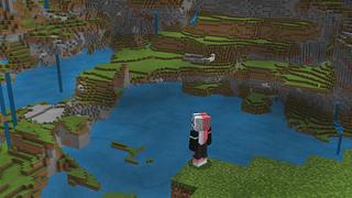 Screenshot of the Minecraft Bedrock Marketplace product Difficulty: Caves Only! created by 4KS Studios.