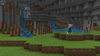 Screenshot of the Minecraft Bedrock Marketplace product Difficulty: Caves Only! created by 4KS Studios.